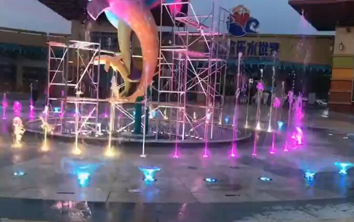 DMX512旱式噴泉  